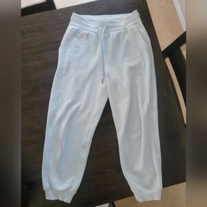 Lululemon Light Blue Scuba Jogger 7/8 Length